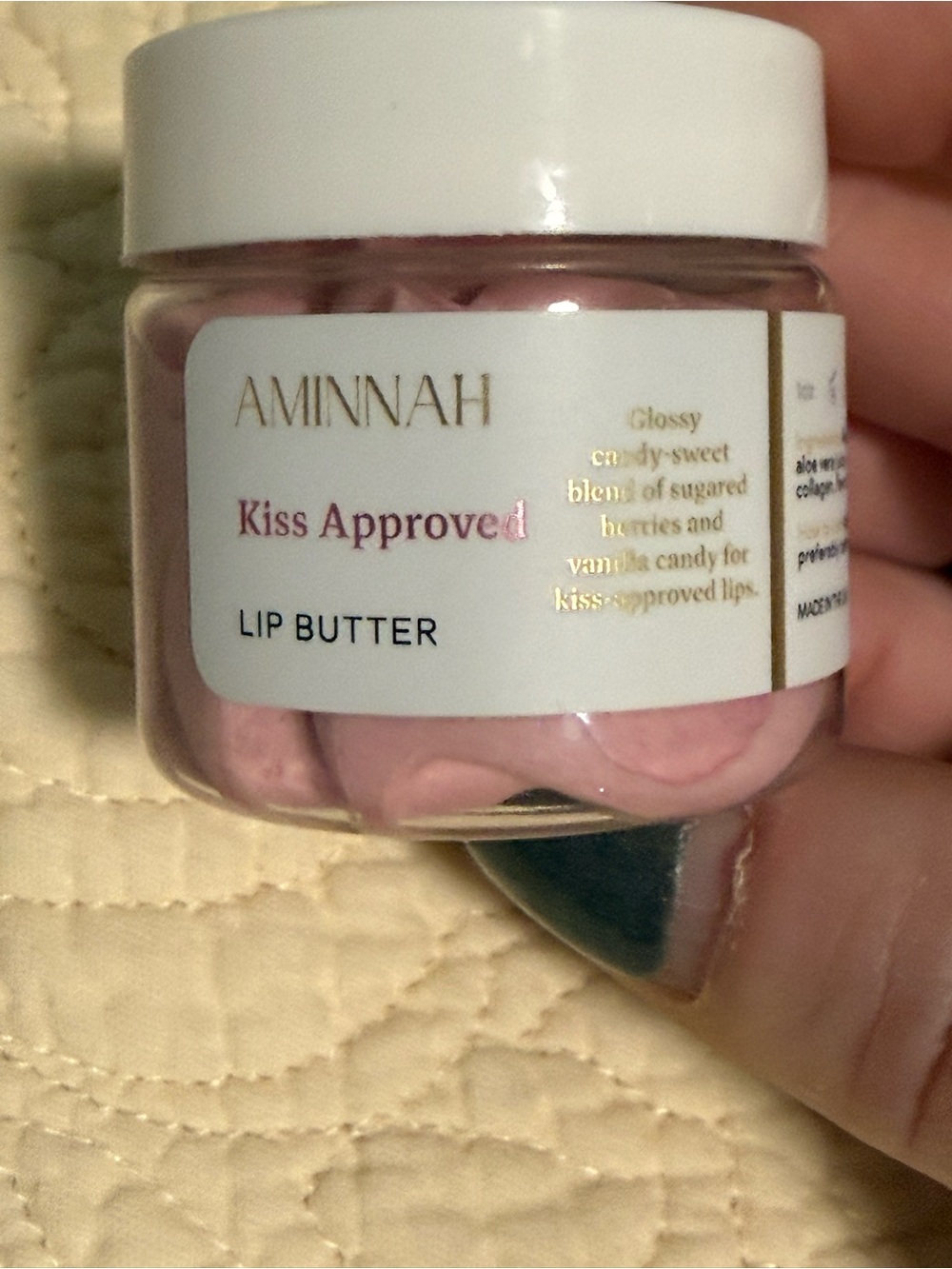 Aminnah “Kiss Approved” Lip Butter! New